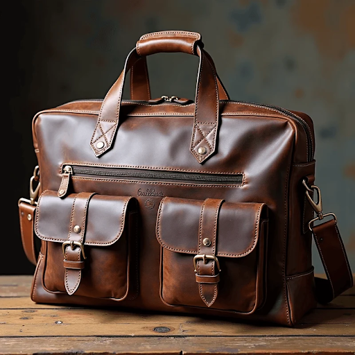 Full Grain Leather Briefcase for Men: A Timeless Professional Accessory