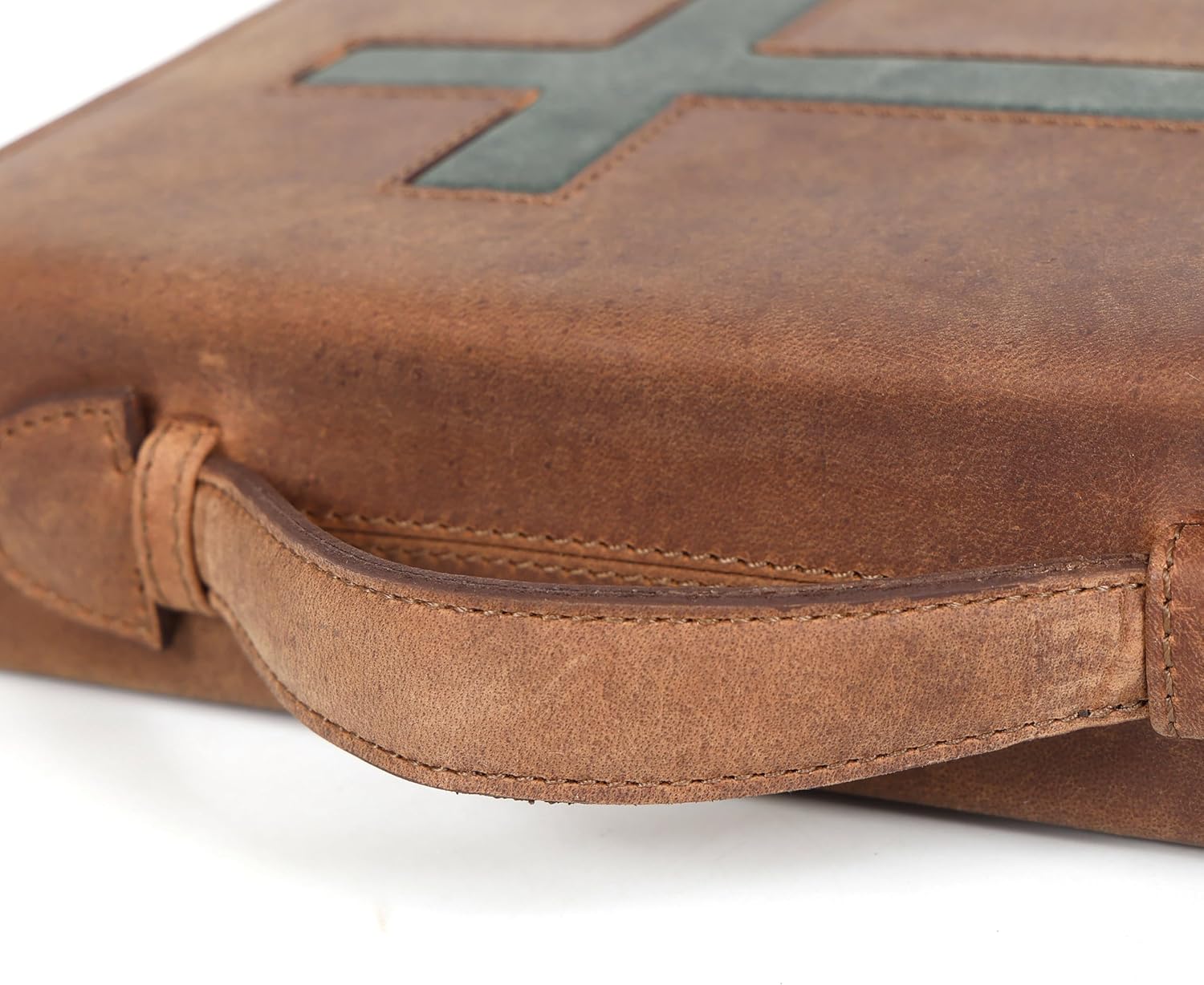 Cross Leather Bible Cover