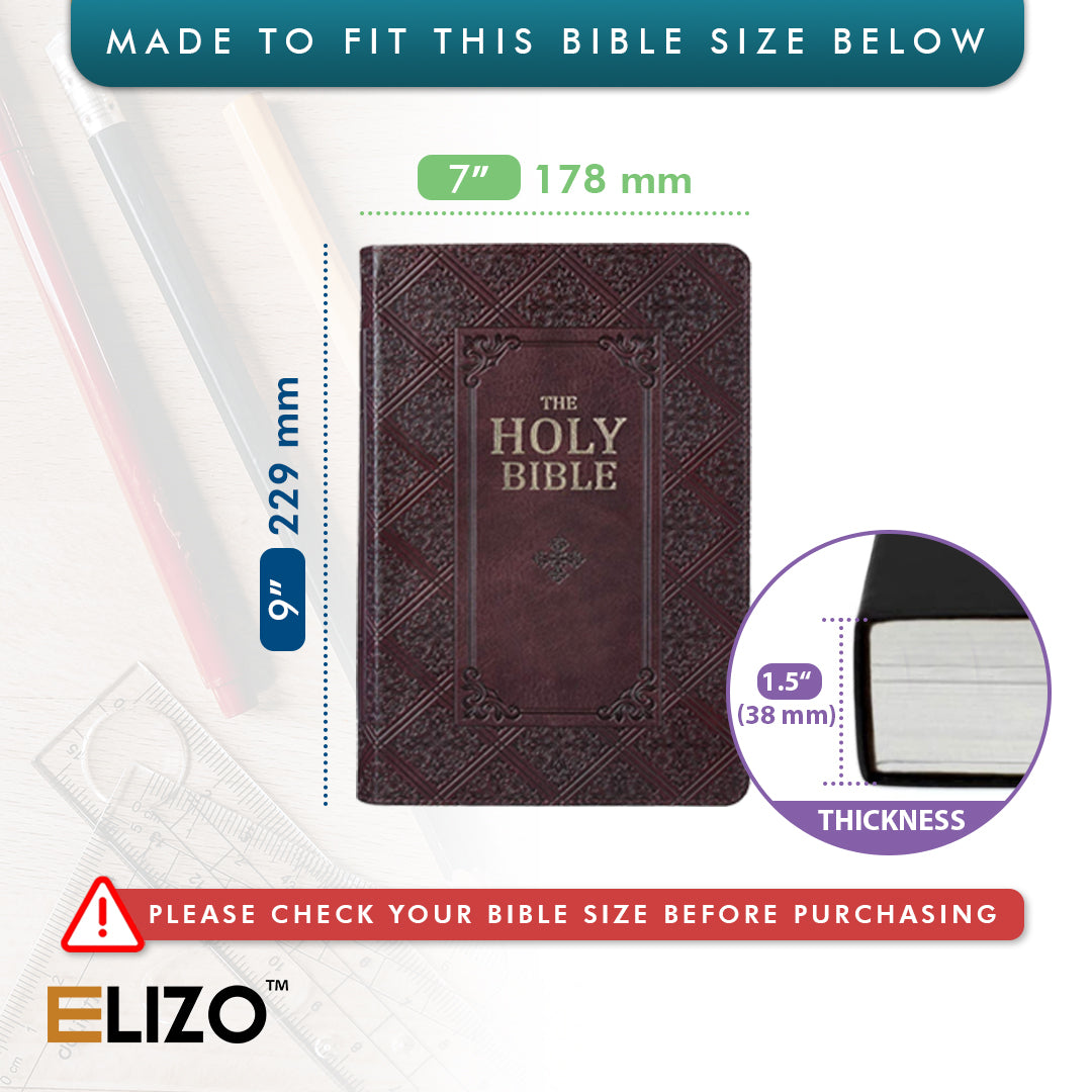 Small Leather Bible Case