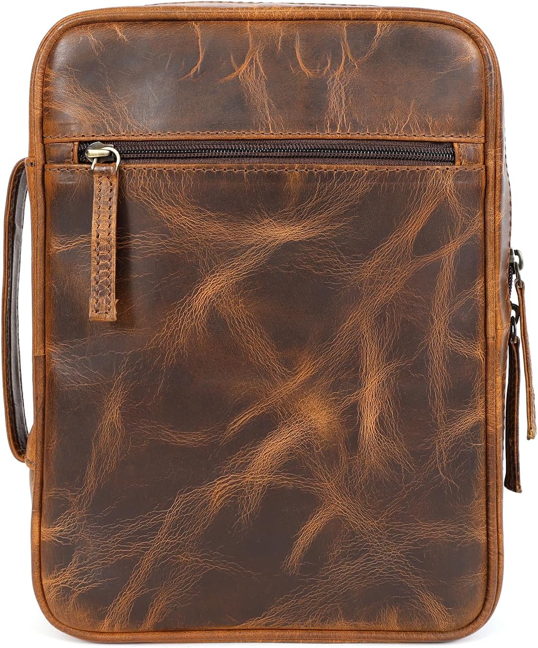 Study Leather Bible Case (Antique)