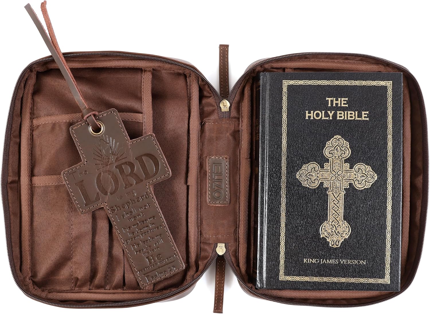 Standard Leather Bible Case (Brown)