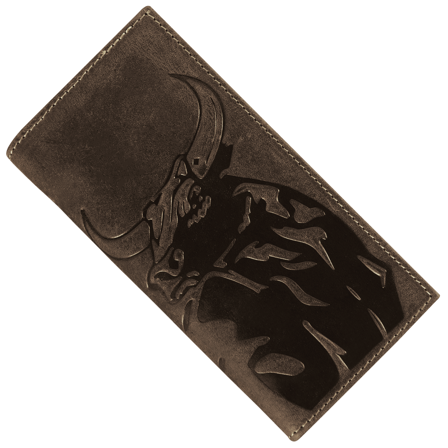 Mens Long Wallet (Bull) - Elizo
