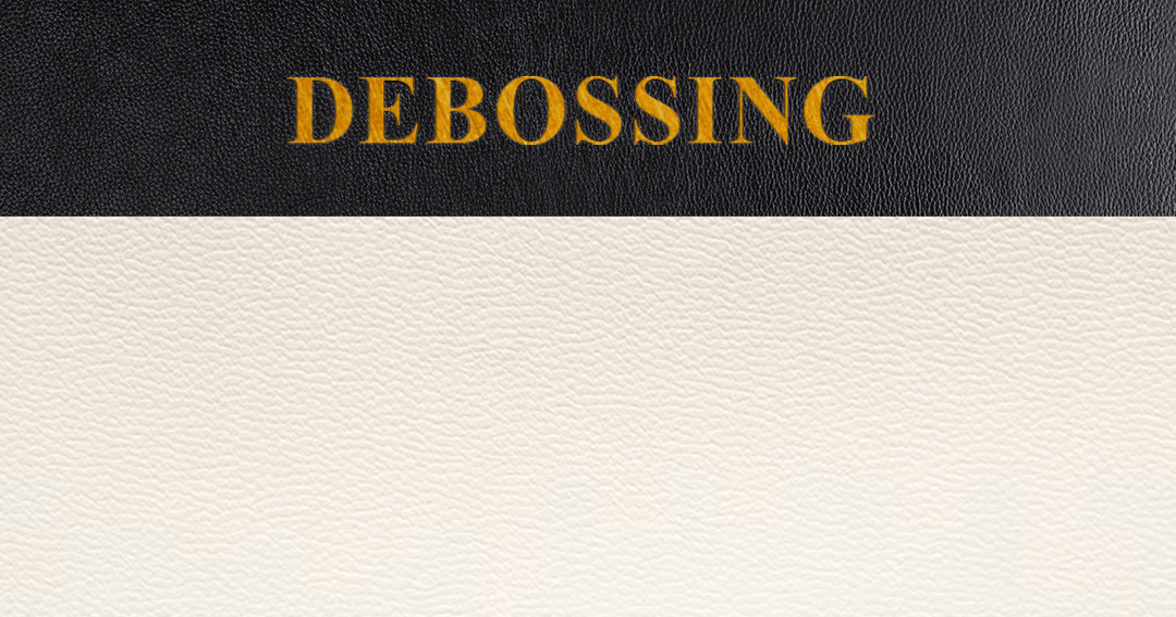 debossing