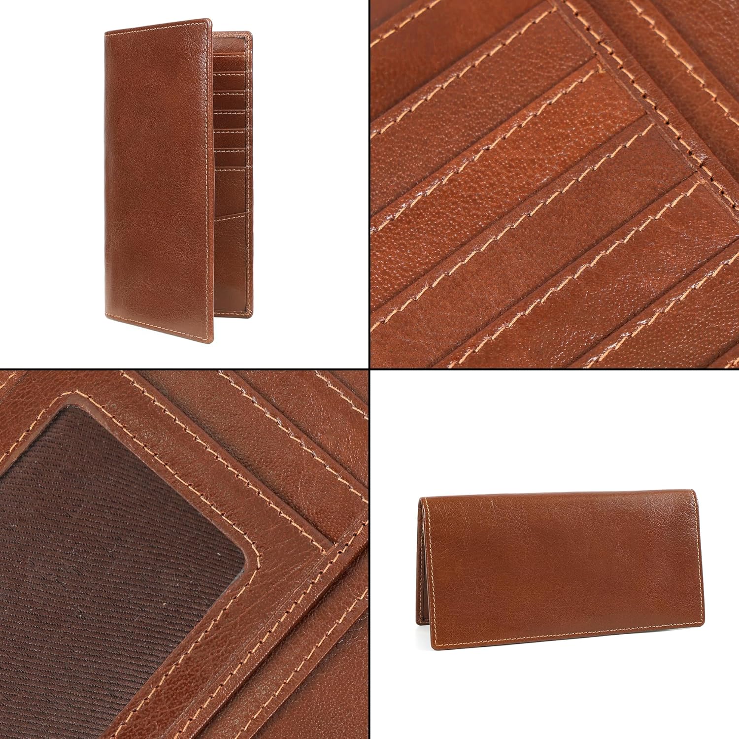 Mens Long Wallet (Stag)