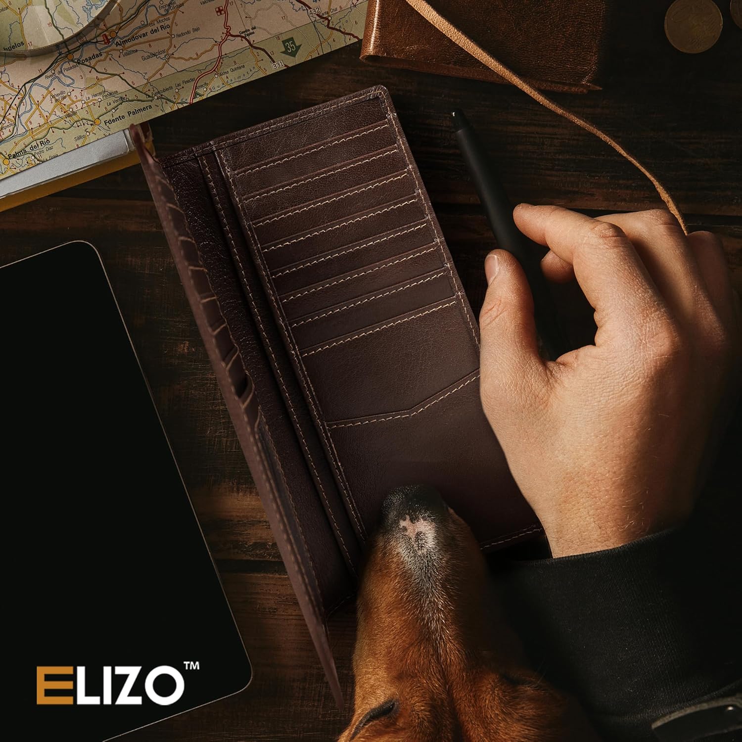 Mens Long Wallet (Stout)