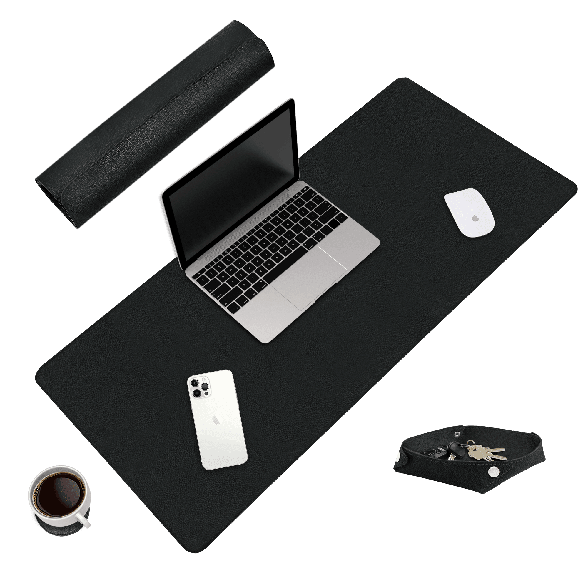 Black Onyx Desk Pad Set - Elizo