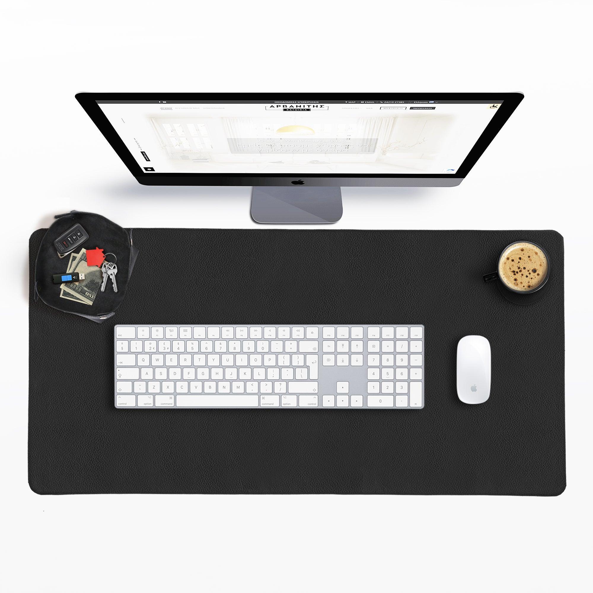 Black Onyx Desk Pad Set - Elizo