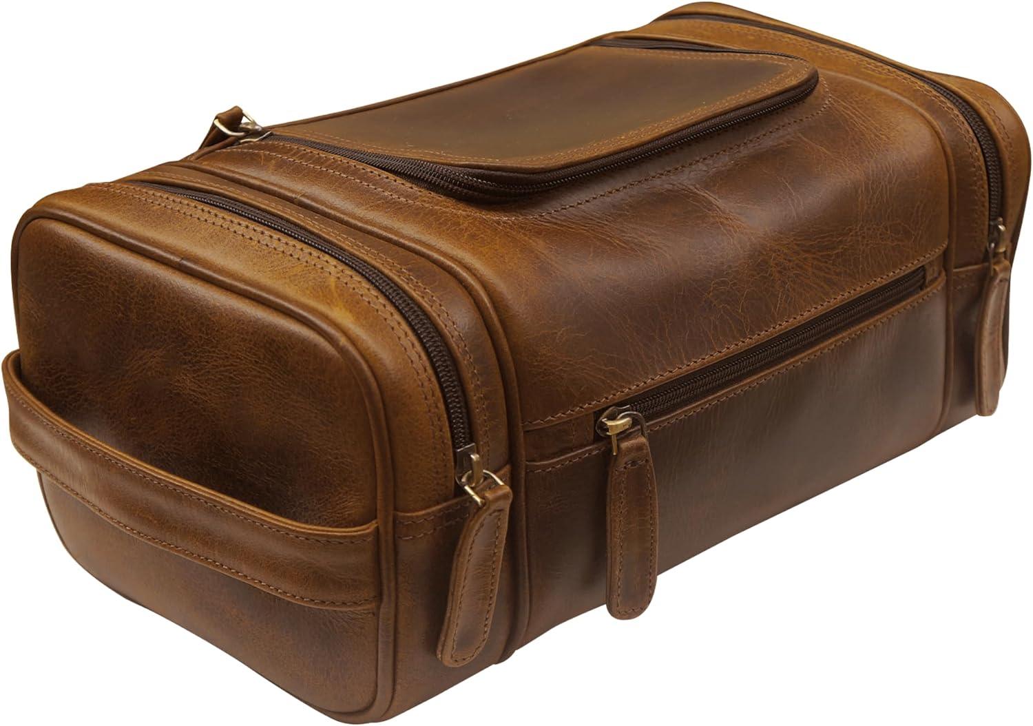 Elizo Leather Dopp Kit