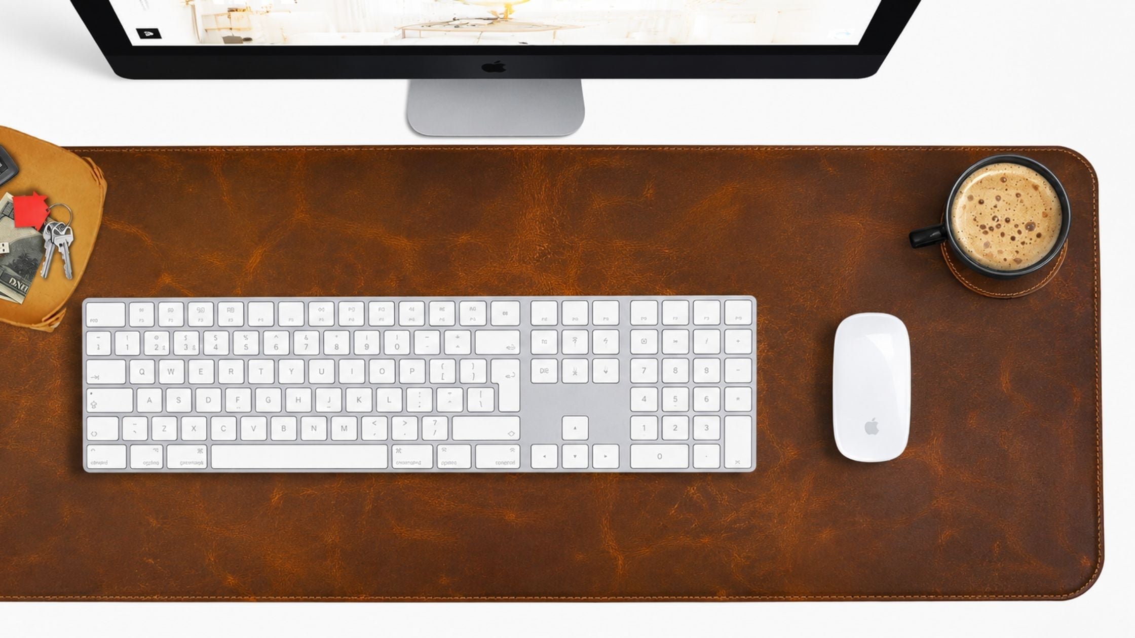 Full Grain Leather Desk Pad