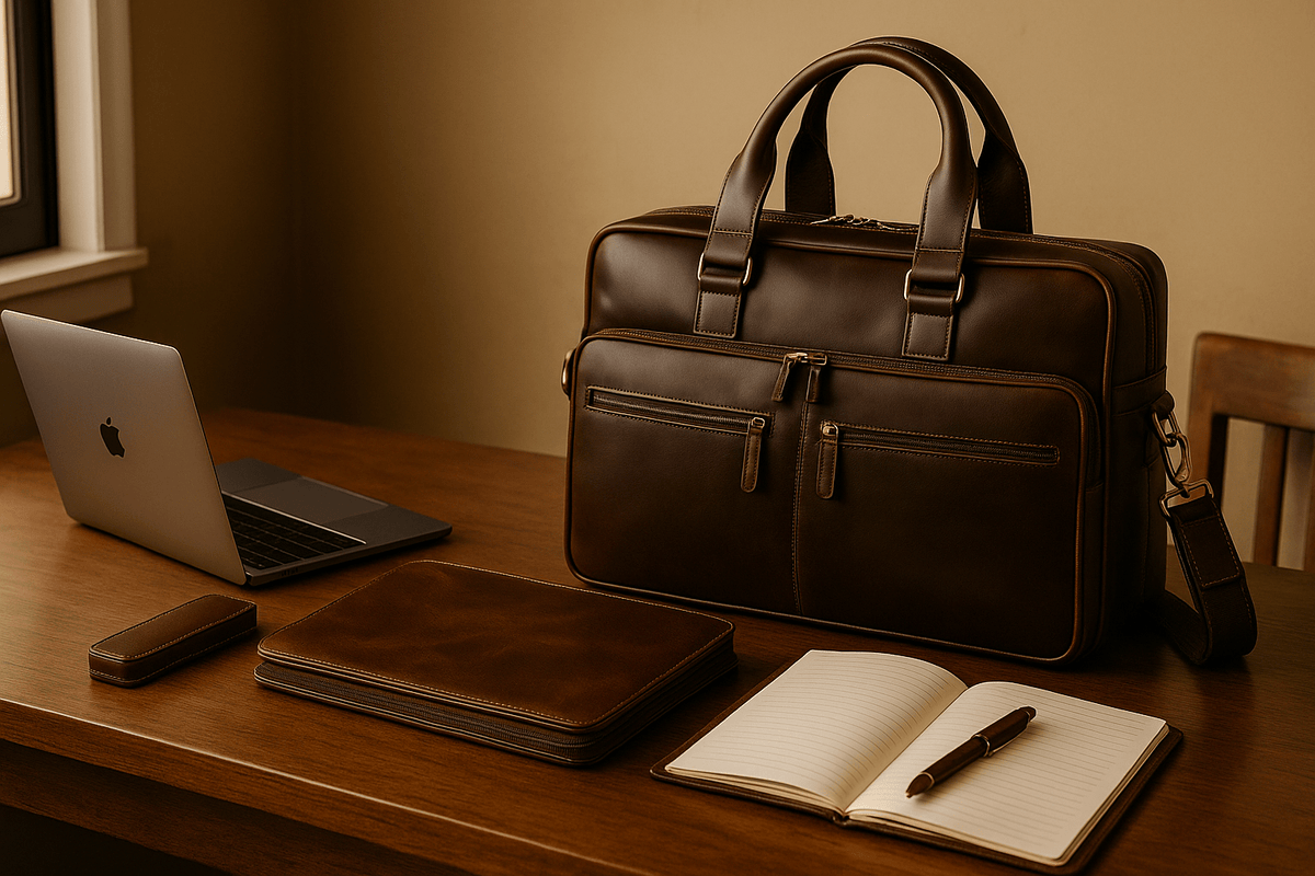 Professional Leather Accessories: Elevating Your Business Image with Quality Leather Goods - Elizo
