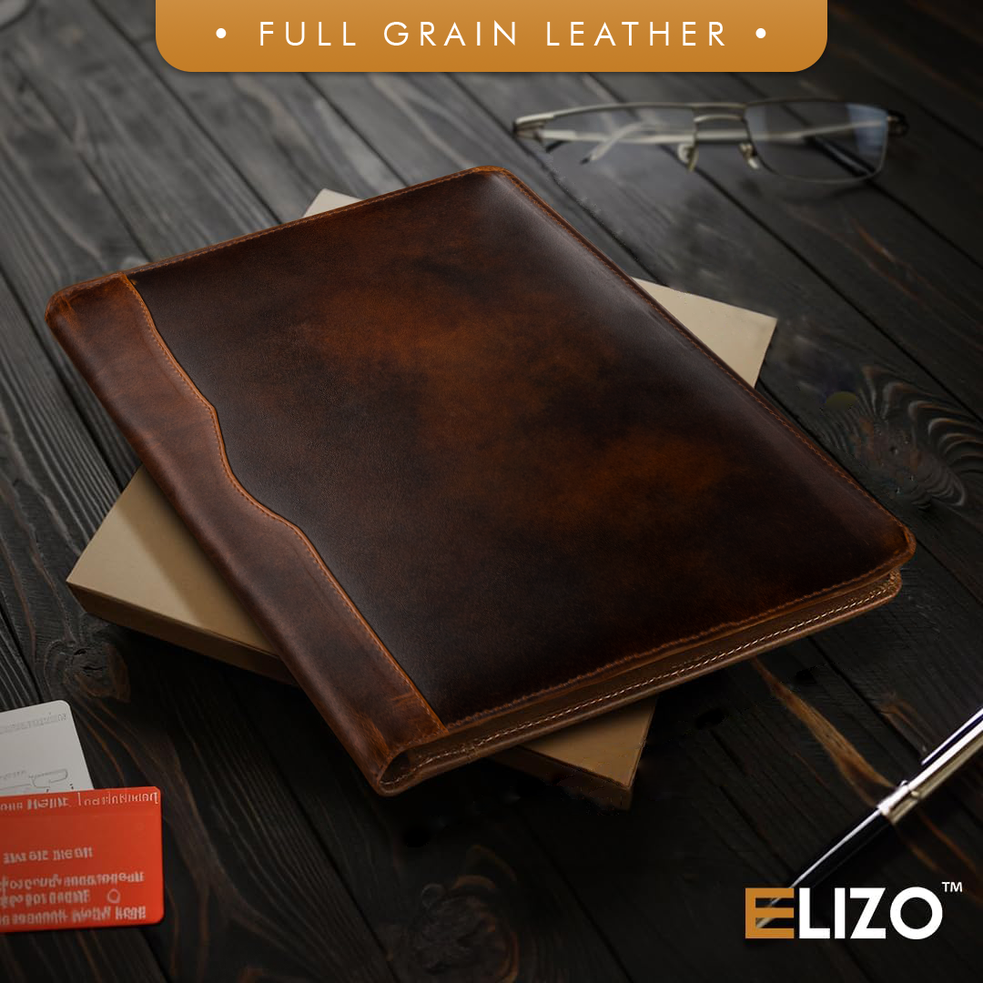 Leather Portfolio Organizer - Elizo