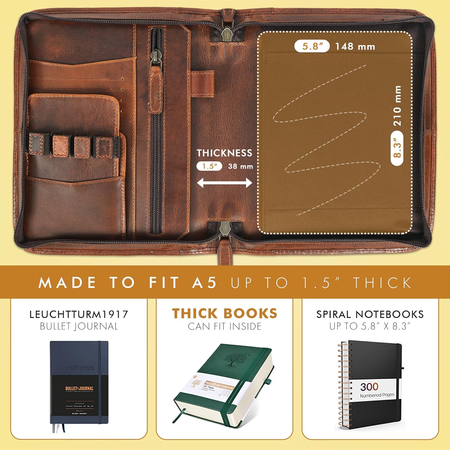 Small Leather Portfolio