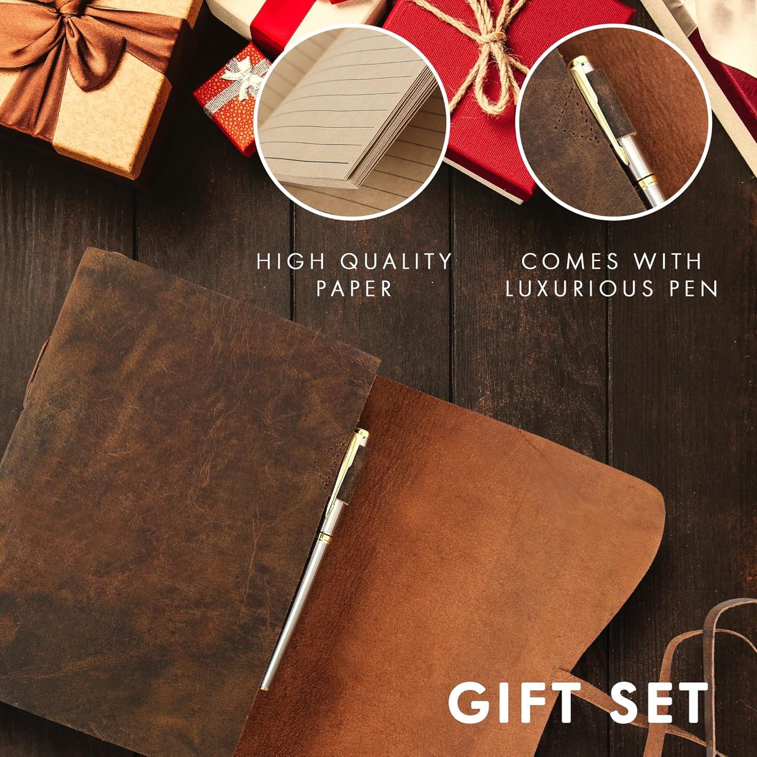 Large Leather Journal