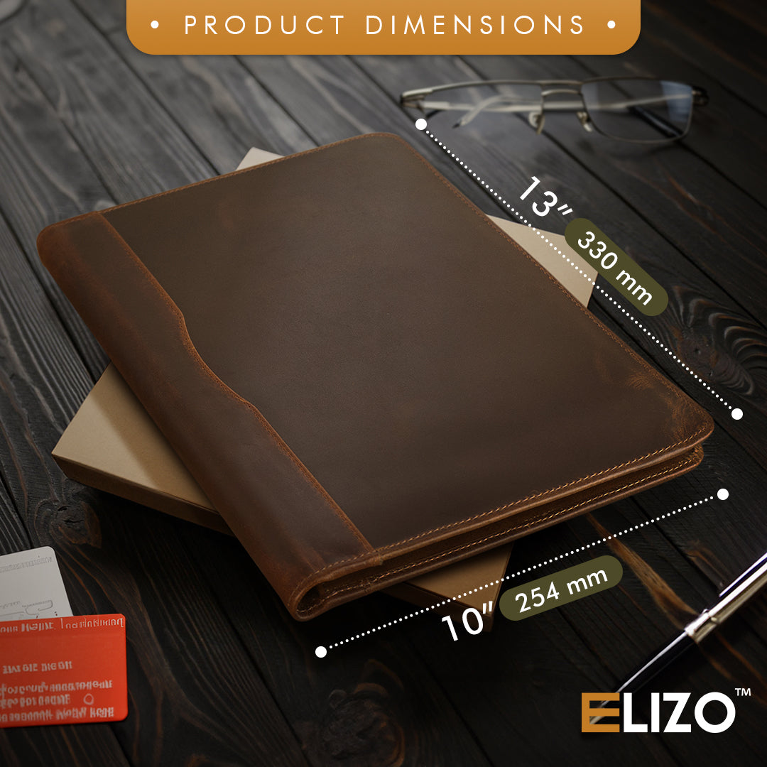 Leather Portfolio Organizer