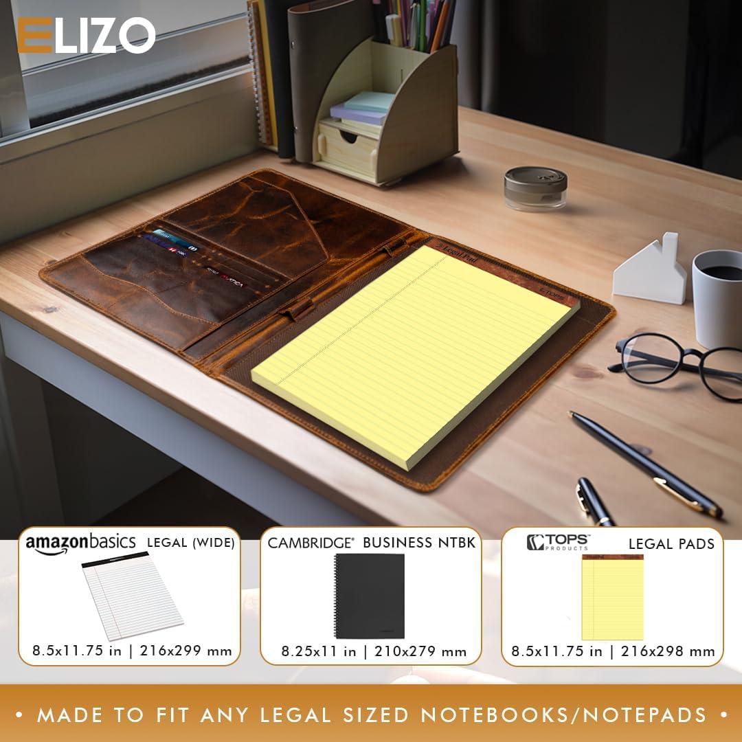 Leather Portfolio Folder - Elizo