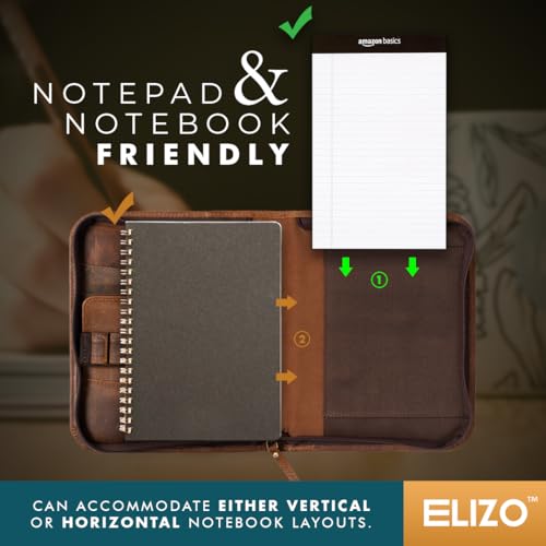 Small Leather Portfolio - Elizo