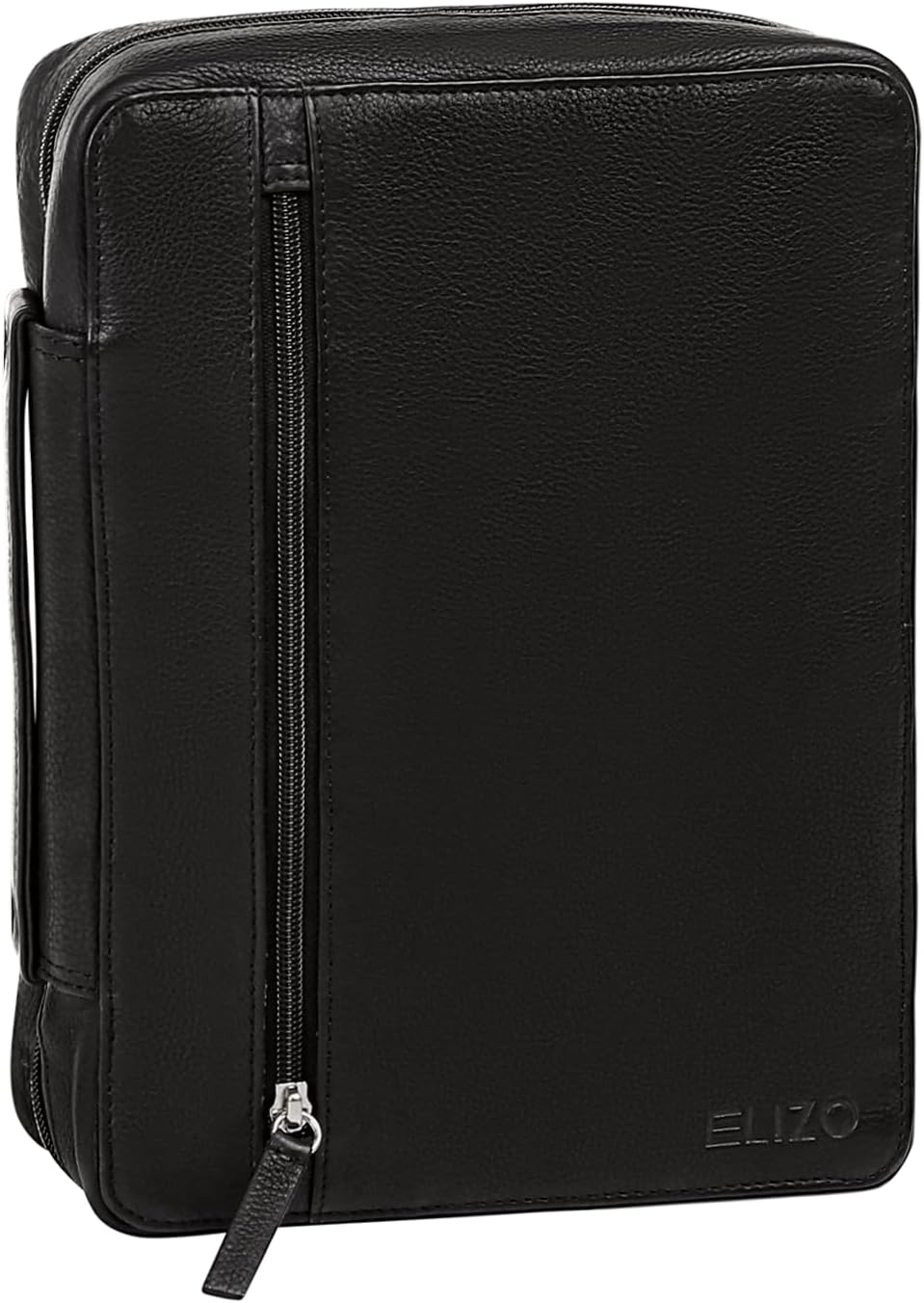 Study Leather Bible Case (Black)