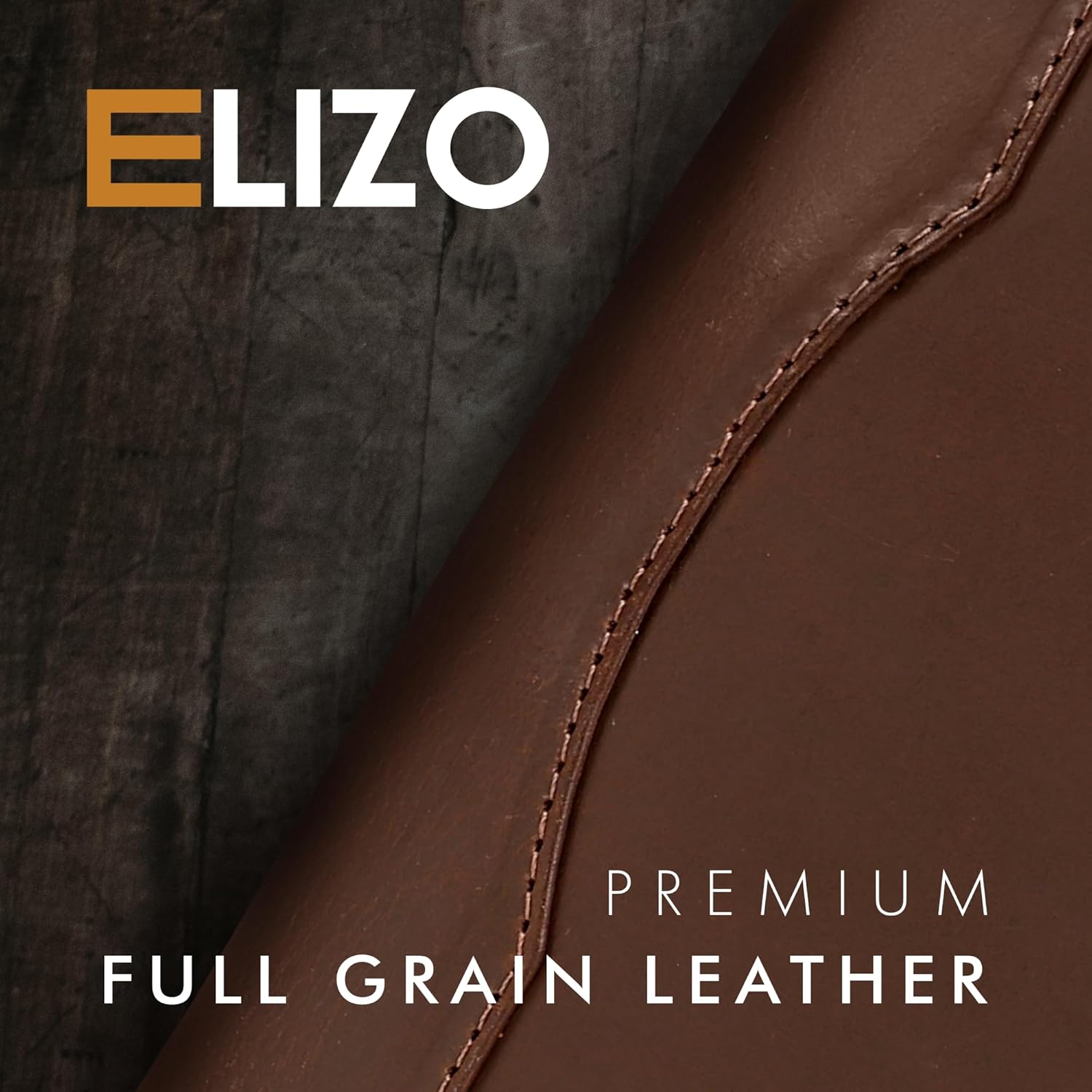 A5 Leather Portfolio & Notebook Cover (Buff)