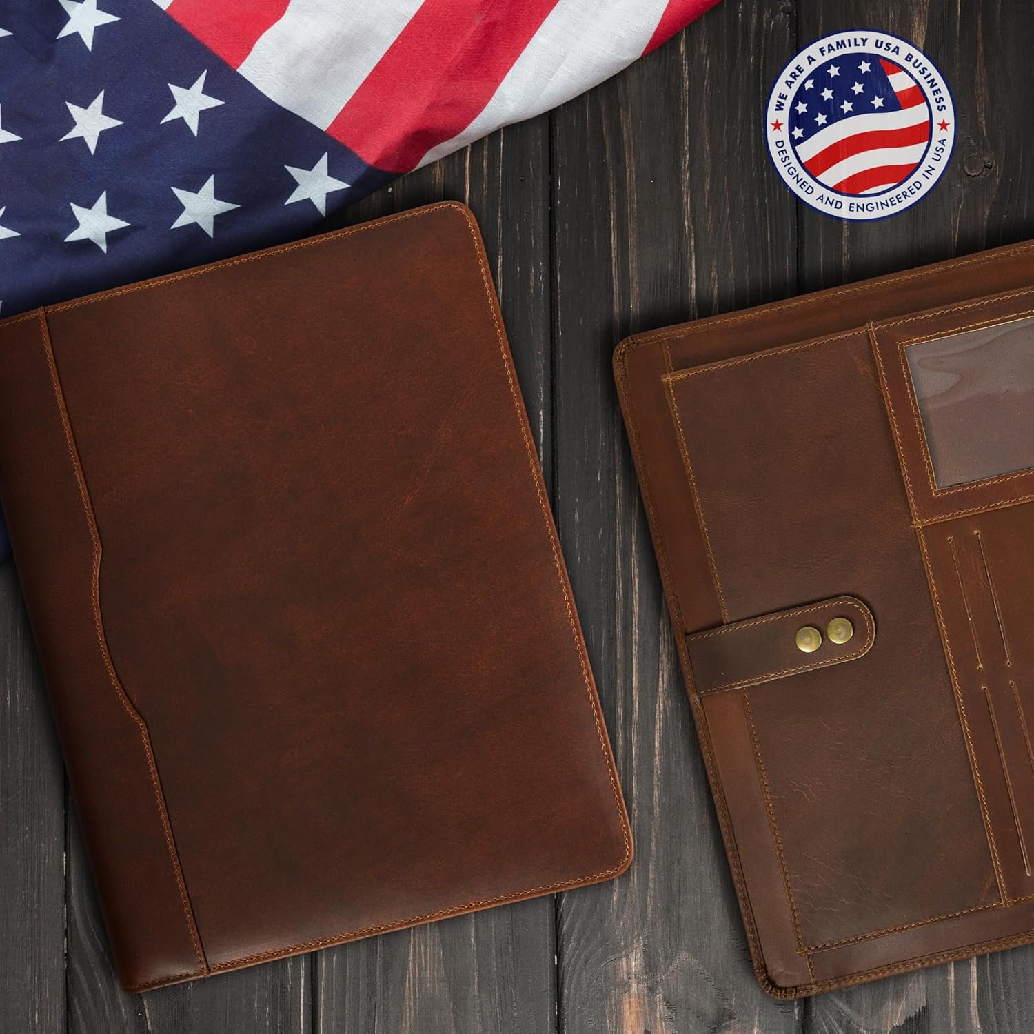 Leather Portfolio Organizer (Heritage)