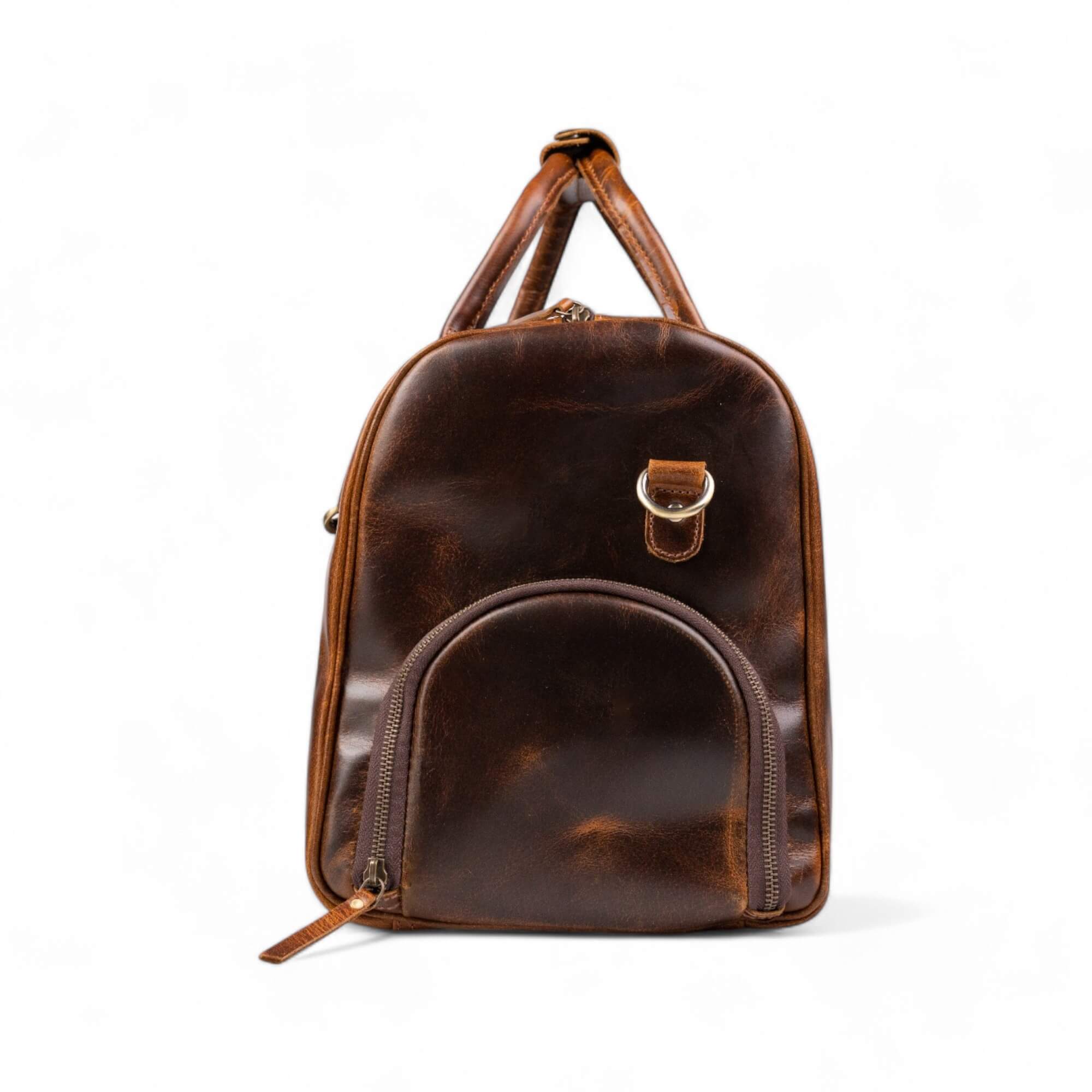 Leather Duffle Bag Drift Moor Collection