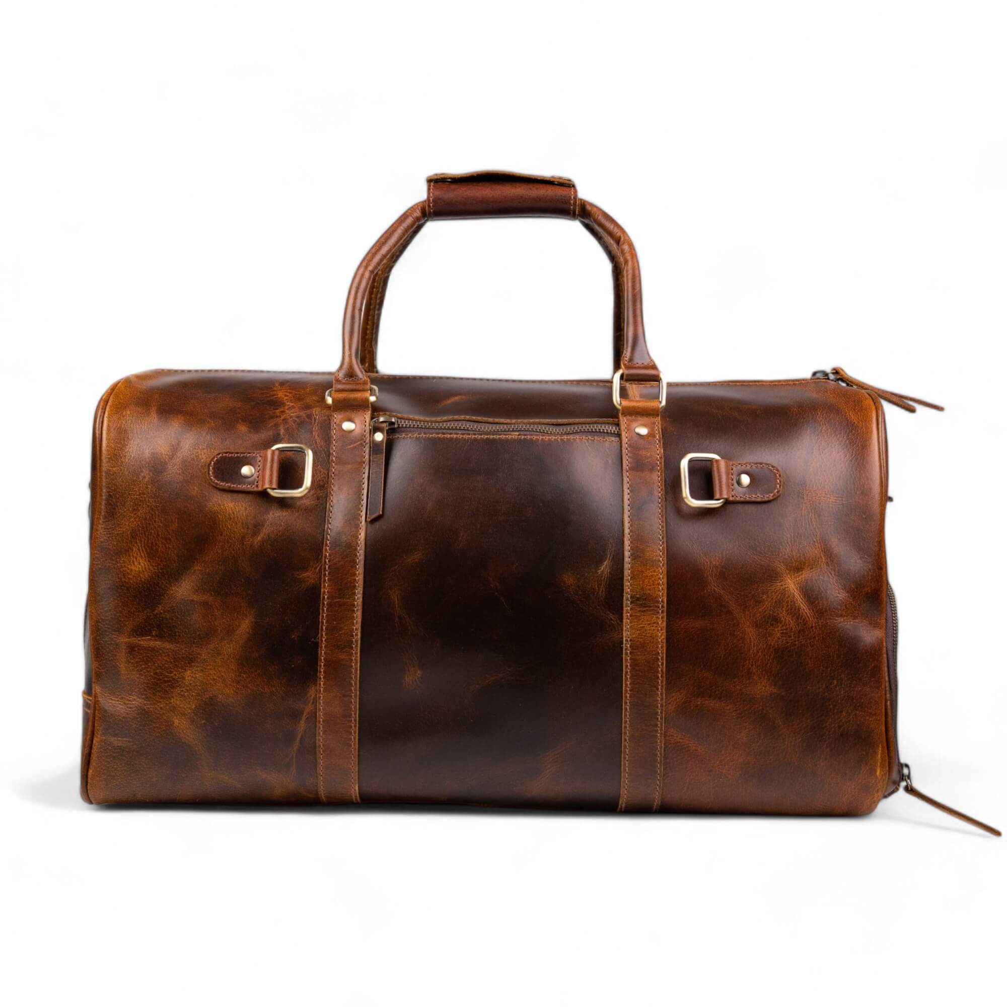 Leather Duffle Bag Drift Moor Collection - Elizo