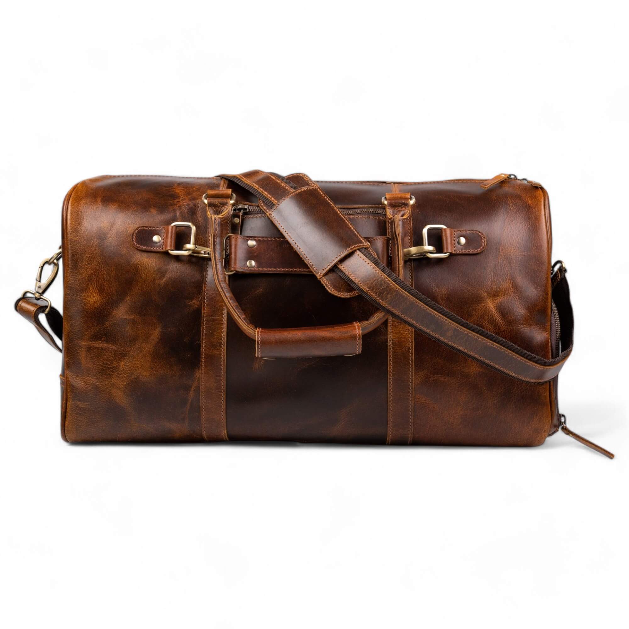 Leather Duffle Bag Drift Moor Collection