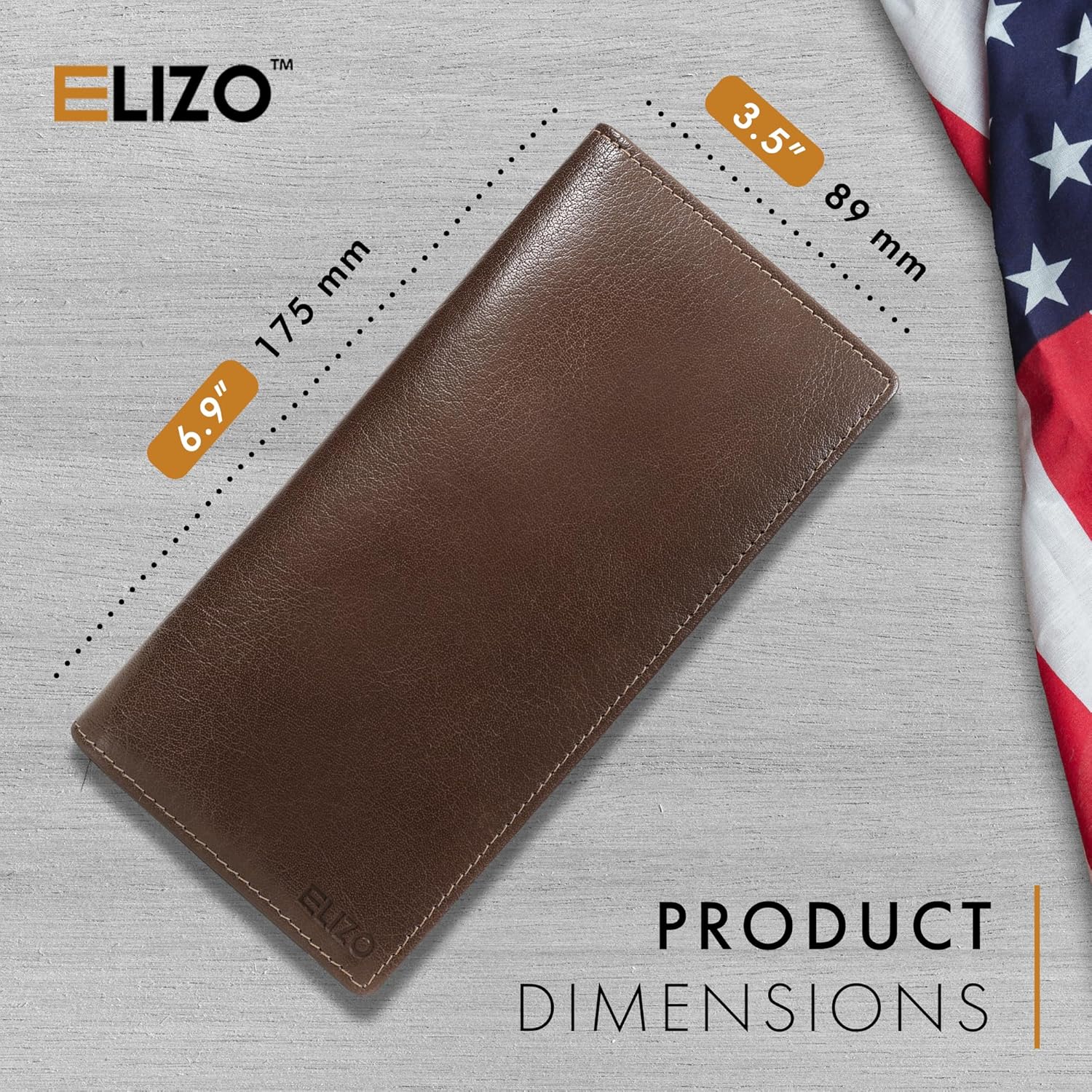 Mens Long Wallet (Stout)