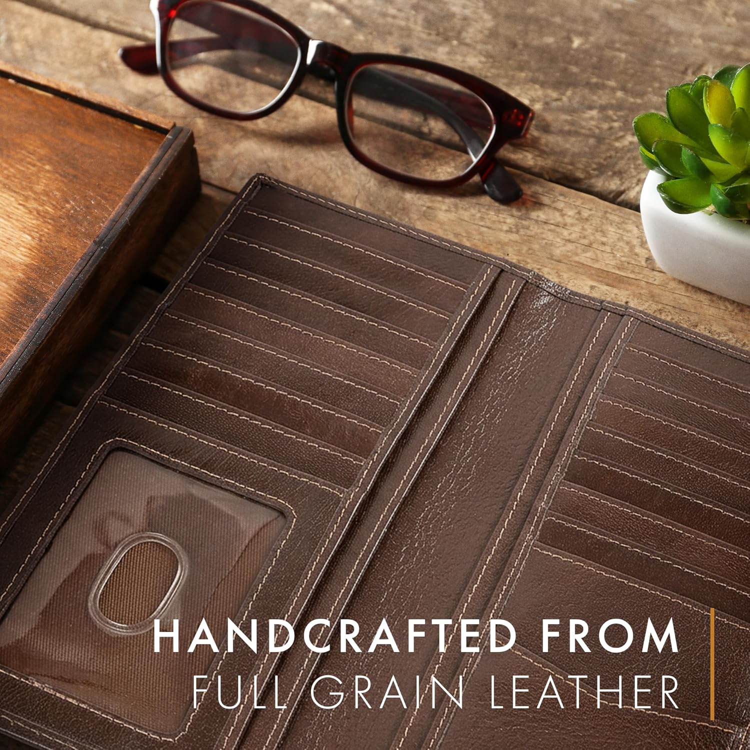Mens Long Wallet (Stout)