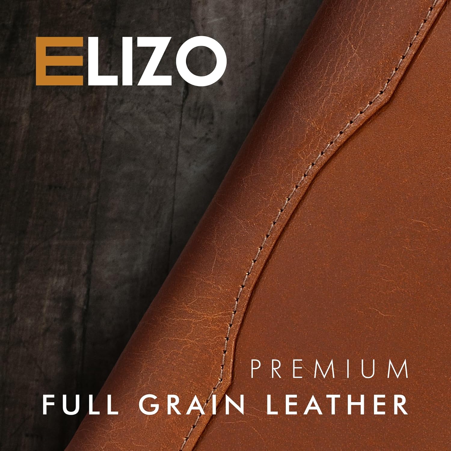 A5 Leather Portfolio & Notebook Cover (Tan)