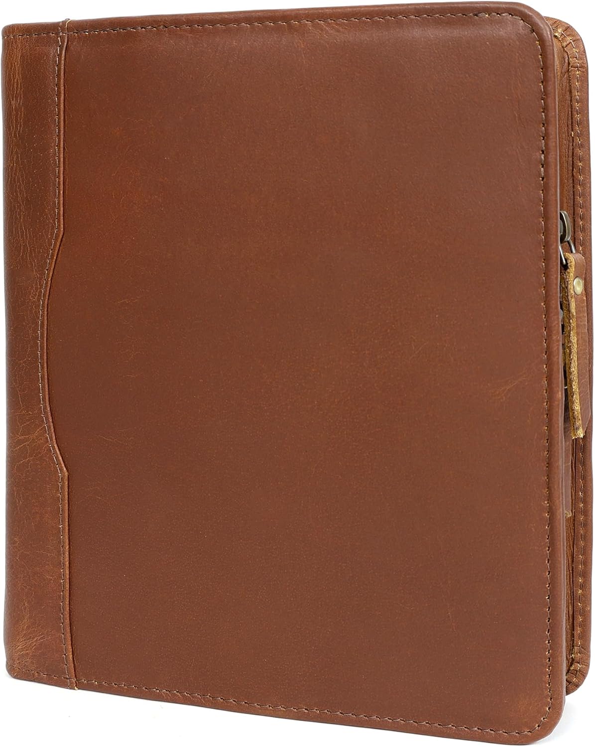 A5 Leather Portfolio & Notebook Cover (Tan)