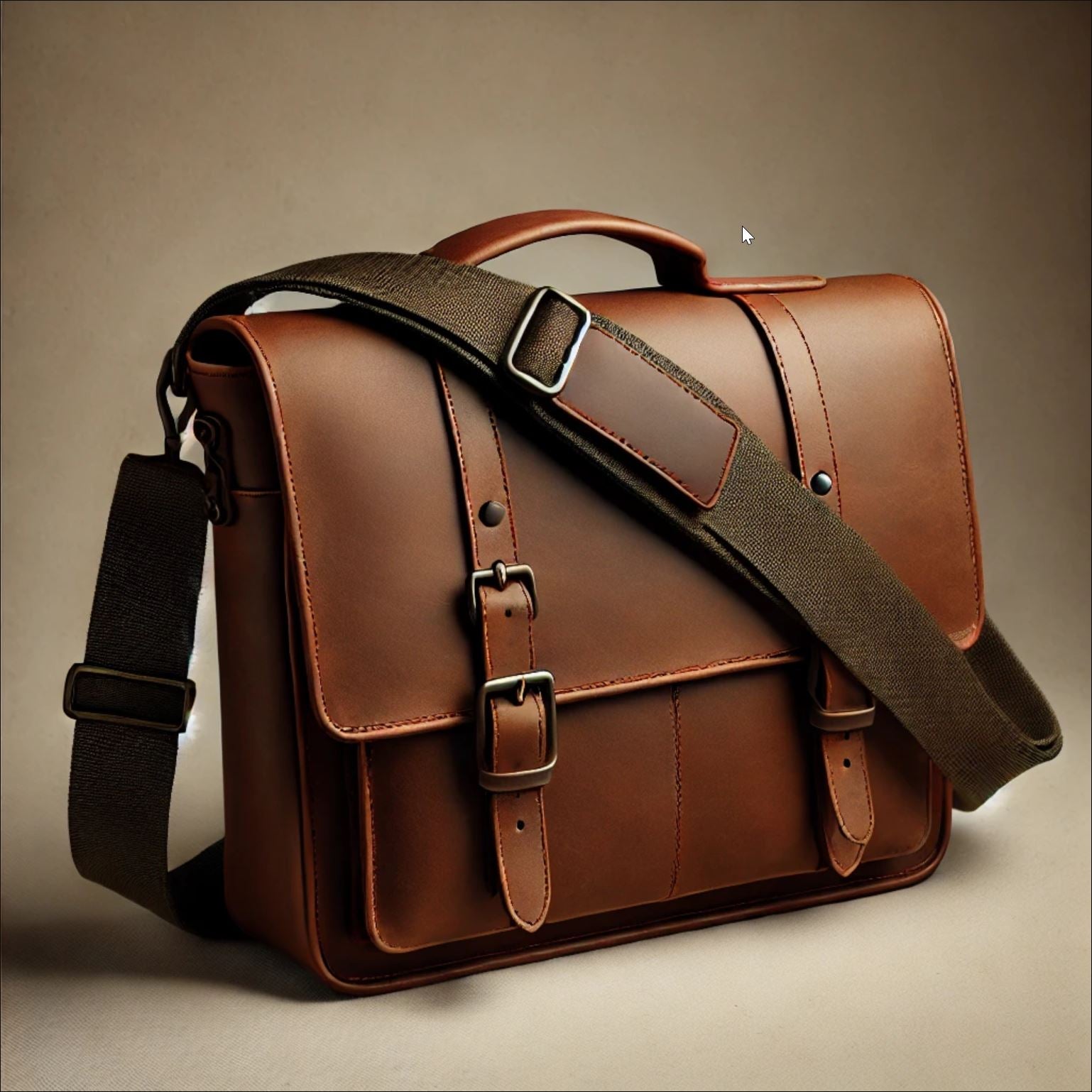 Leather Messenger Bag For Men Terra Forgee - Elizo