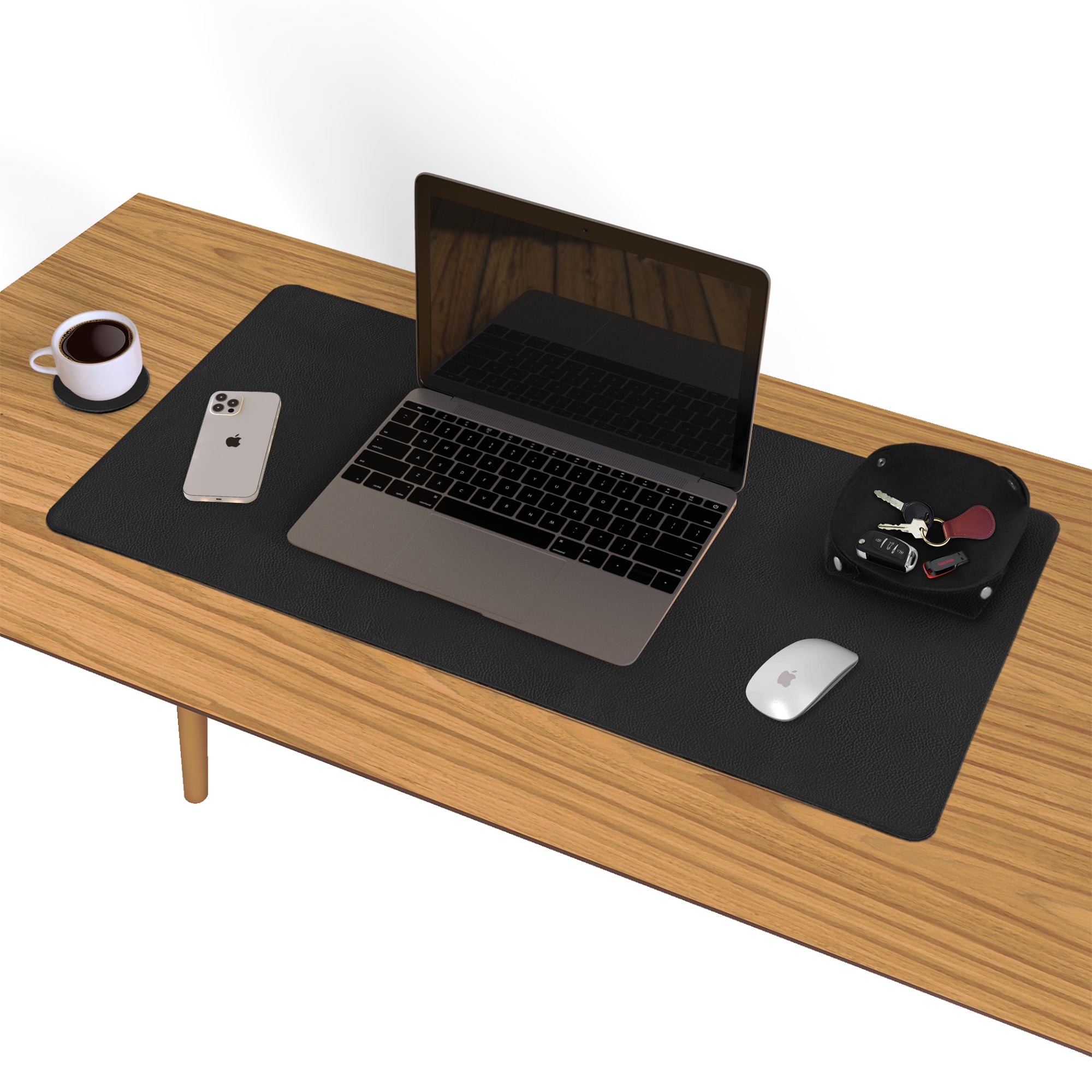Black Onyx Desk Pad Set