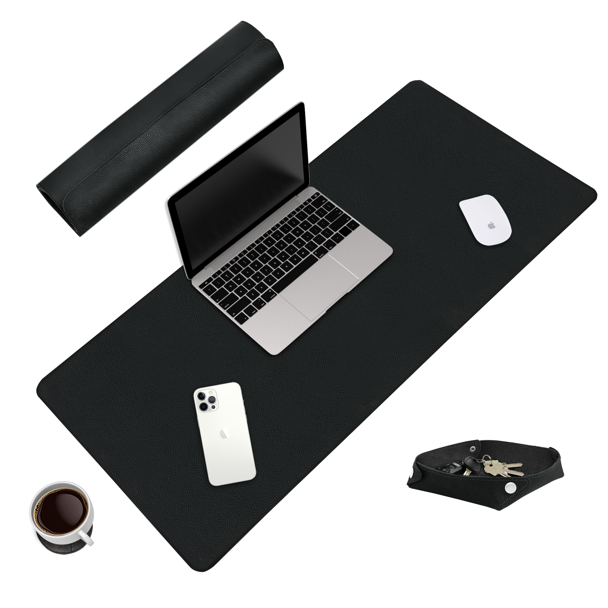 Black Onyx Desk Pad Set