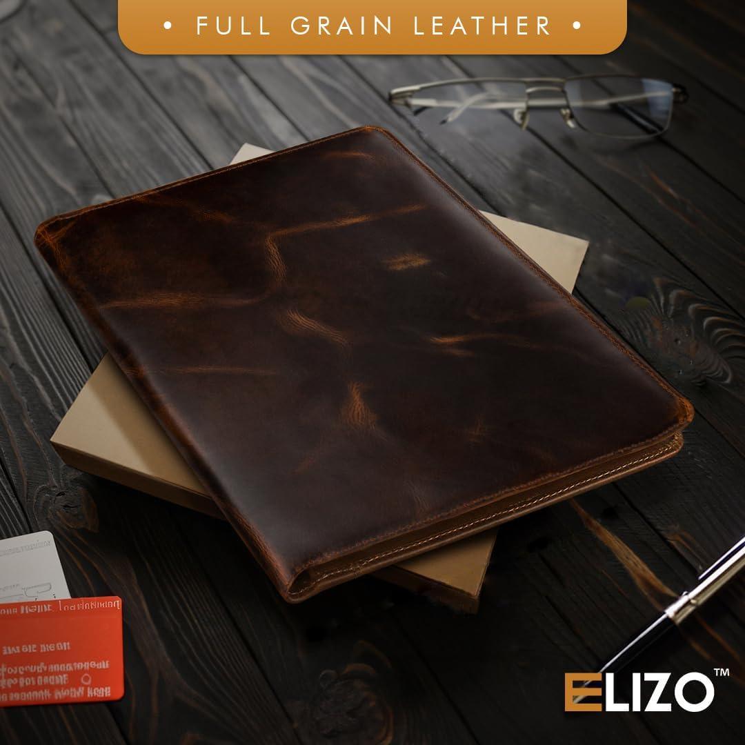 Leather Portfolio Folder (Antique), #product_type - Elizo