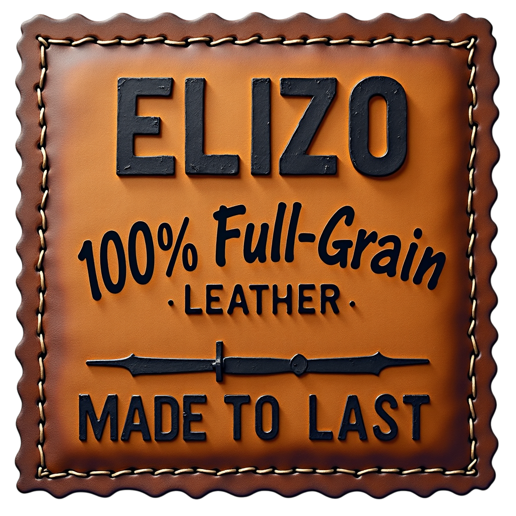 ELIZO - 100% Full-Grain Leather 