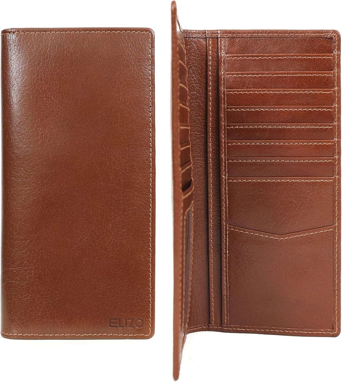 Mens Long Wallet (Tequila), #product_type - Elizo