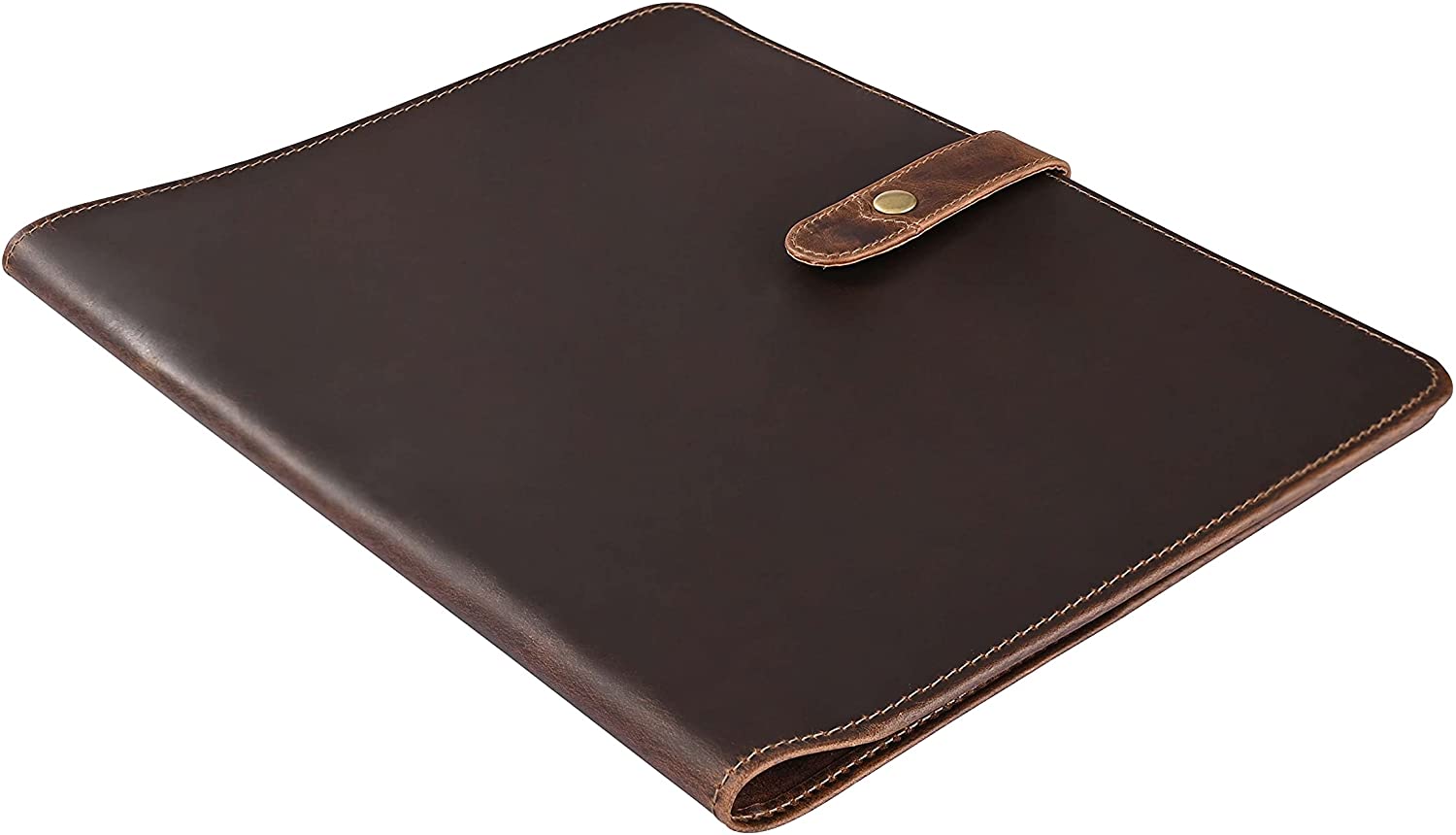 Leather Notebook Cover - Teak (XXXL Portfolio)